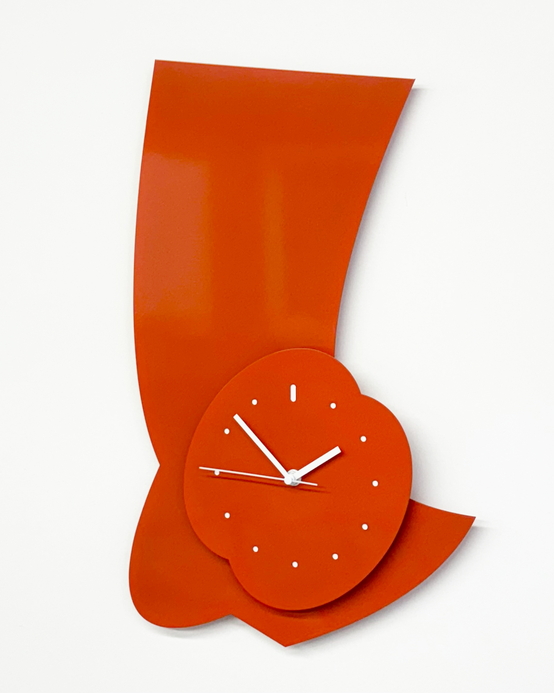 Clock Nº 5 (Orange)